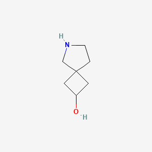 molecular formula C7H13NO B2661495 6-Azaspiro[3.4]octan-2-ol CAS No. 1946823-97-7