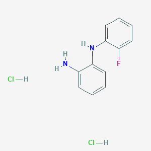 N1-(2-Fluorophenyl)benzene-1,2-diamine dihydrochloride
