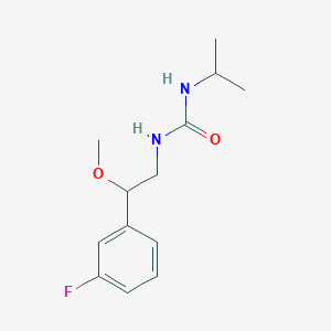 1-(2-(3-Fluorophenyl)-2-methoxyethyl)-3-isopropylurea
