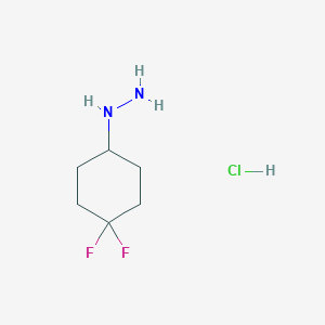 (4,4-Difluorocyclohexyl)hydrazine hydrochloride
