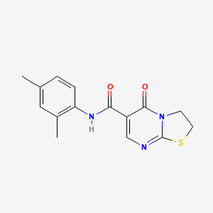 N-(2,4-dimethylphenyl)-5-oxo-2,3-dihydro-[1,3]thiazolo[3,2-a]pyrimidine-6-carboxamide