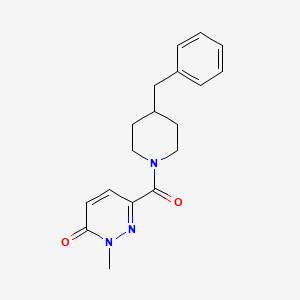 6-(4-benzylpiperidine-1-carbonyl)-2-methylpyridazin-3(2H)-one