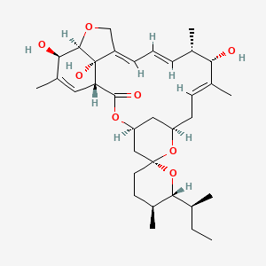 molecular formula C34H50O8 B2661780 Unii-GF54jtq44E CAS No. 123997-59-1; 73162-95-5