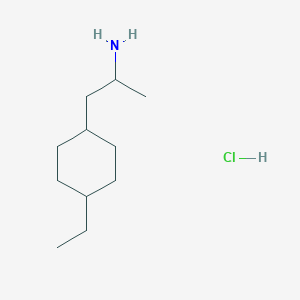 1-(4-Ethylcyclohexyl)propan-2-amine;hydrochloride