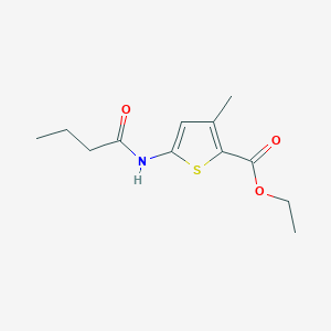 Ethyl 5-butyramido-3-methylthiophene-2-carboxylate