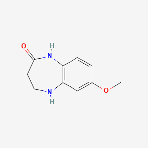 7-methoxy-4,5-dihydro-1H-benzo[b][1,4]diazepin-2(3H)-one