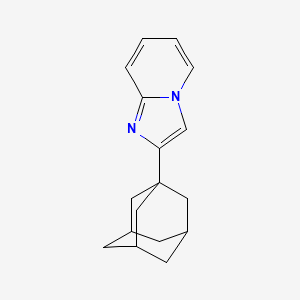 molecular formula C17H20N2 B2662614 2-(1-Adamantyl)imidazo[1,2-a]pyridine CAS No. 159324-72-8
