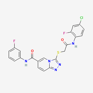 N-(2,5-dimethylphenyl)-5-isobutyl-1-methyl-4-oxo-4,5-dihydro-1H-pyrrolo[3,2-c]pyridine-2-carboxamide