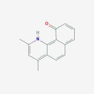 2,4-Dimethylbenzo[H]quinolin-10-OL