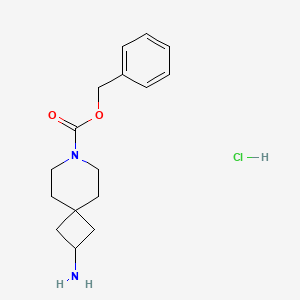 Benzyl 2-amino-7-azaspiro[3.5]nonane-7-carboxylate hydrochloride