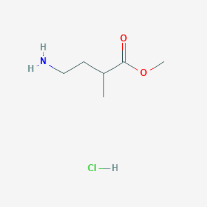 Methyl 4-amino-2-methylbutanoate hydrochloride