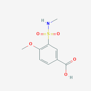 B2662776 4-Methoxy-3-(methylsulfamoyl)benzoic acid CAS No. 576169-99-8; 84271-78-3