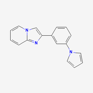 2-[3-(1H-pyrrol-1-yl)phenyl]imidazo[1,2-a]pyridine