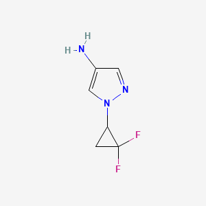 1-(2,2-Difluorocyclopropyl)-1H-pyrazol-4-amine