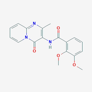 2,3-dimethoxy-N-(2-methyl-4-oxopyrido[1,2-a]pyrimidin-3-yl)benzamide