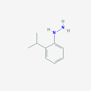 molecular formula C9H14N2 B2662882 2-异丙基苯基肼 CAS No. 58711-28-7