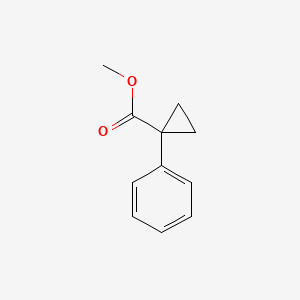 molecular formula C11H12O2 B2662888 甲基-1-苯基环丙烷-1-羧酸甲酯 CAS No. 6121-42-2