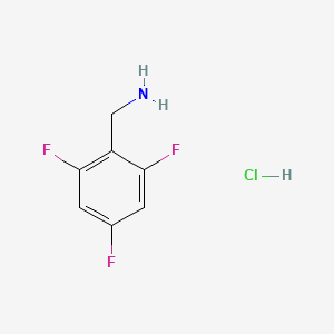 (2,4,6-Trifluorophenyl)methanamine hydrochloride