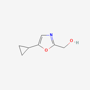 (5-Cyclopropyl-1,3-oxazol-2-yl)methanol