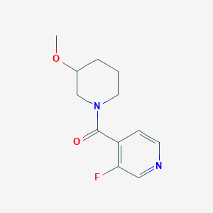 3-Fluoro-4-(3-methoxypiperidine-1-carbonyl)pyridine