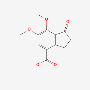 Methyl 6,7-dimethoxy-1-oxo-2,3-dihydro-1H-indene-4-carboxylate