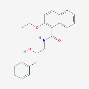 2-ethoxy-N-(2-hydroxy-3-phenylpropyl)-1-naphthamide