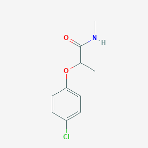 B2663587 2-(4-chlorophenoxy)-N-methylpropanamide CAS No. 1252446-50-6