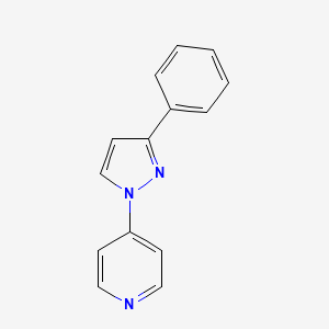 4-(3-Phenyl-1H-pyrazol-1-yl)pyridine