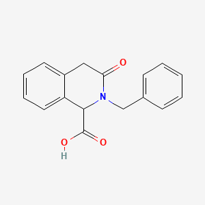 2-Benzyl-3-oxo-1,2,3,4-tetrahydroisoquinoline-1-carboxylic acid