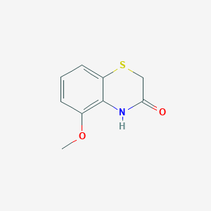molecular formula C9H9NO2S B2663717 5-methoxy-4H-1,4-benzothiazin-3-one CAS No. 1245004-58-3