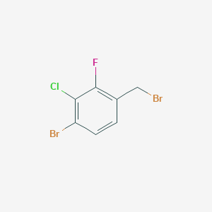4-Bromo-3-chloro-2-fluorobenzyl bromide