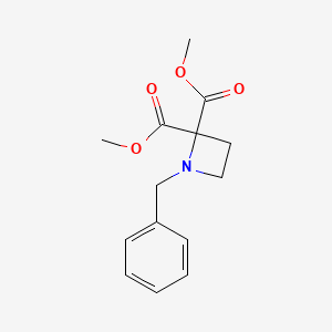 Dimethyl 1-benzylazetidine-2,2-dicarboxylate