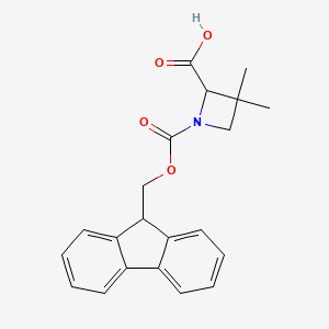 Fmoc-(S)-3,3-dimethylazetidine-2-carboxylic acid