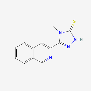 3-Isoquinolin-3-yl-4-methyl-1H-1,2,4-triazole-5-thione