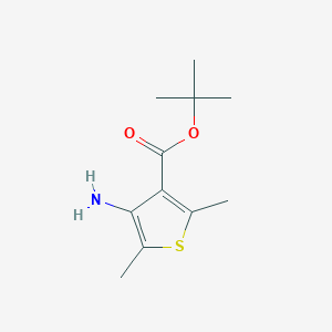 Tert-butyl 4-amino-2,5-dimethylthiophene-3-carboxylate