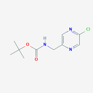 Tert-butyl ((5-chloropyrazin-2-yl)methyl)carbamate