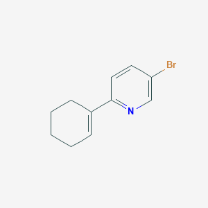 5-Bromo-2-(cyclohex-1-en-1-yl)pyridine