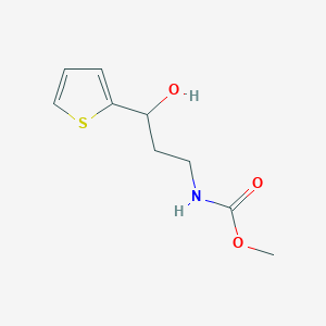 METHYL N-[3-HYDROXY-3-(THIOPHEN-2-YL)PROPYL]CARBAMATE