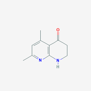 5,7-Dimethyl-2,3-dihydro-1,8-naphthyridin-4(1h)-one