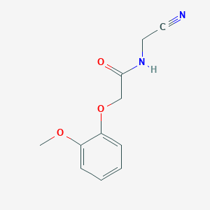 N-(cyanomethyl)-2-(2-methoxyphenoxy)acetamide