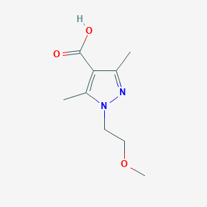 1-(2-methoxyethyl)-3,5-dimethyl-1H-pyrazole-4-carboxylic acid