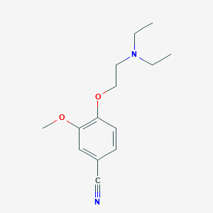 4-[2-(Diethylamino)ethoxy]-3-methoxybenzonitrile