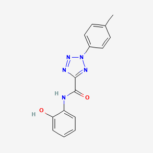 N-(2-hydroxyphenyl)-2-(p-tolyl)-2H-tetrazole-5-carboxamide