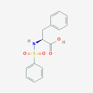 (2S)-2-(benzenesulfonamido)-3-phenylpropanoic acid