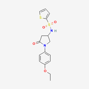 N-(1-(4-ethoxyphenyl)-5-oxopyrrolidin-3-yl)thiophene-2-sulfonamide