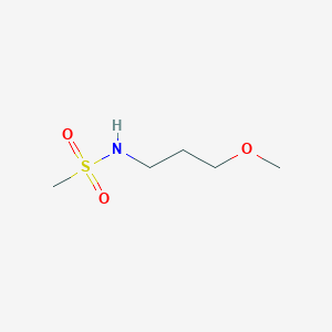 molecular formula C5H13NO3S B2664175 N-(3-甲氧基丙基)甲磺酰胺 CAS No. 349403-25-4