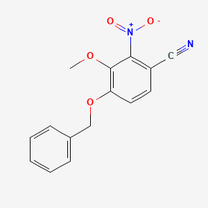 4-(Benzyloxy)-3-methoxy-2-nitrobenzonitrile