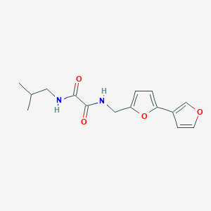 N1-([2,3'-bifuran]-5-ylmethyl)-N2-isobutyloxalamide