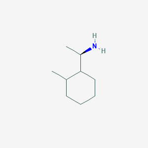 molecular formula C9H19N B2664296 (1R)-1-(2-Methylcyclohexyl)ethanamine CAS No. 1848503-57-0