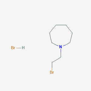 1-(2-Bromoethyl)azepane;hydrobromide
